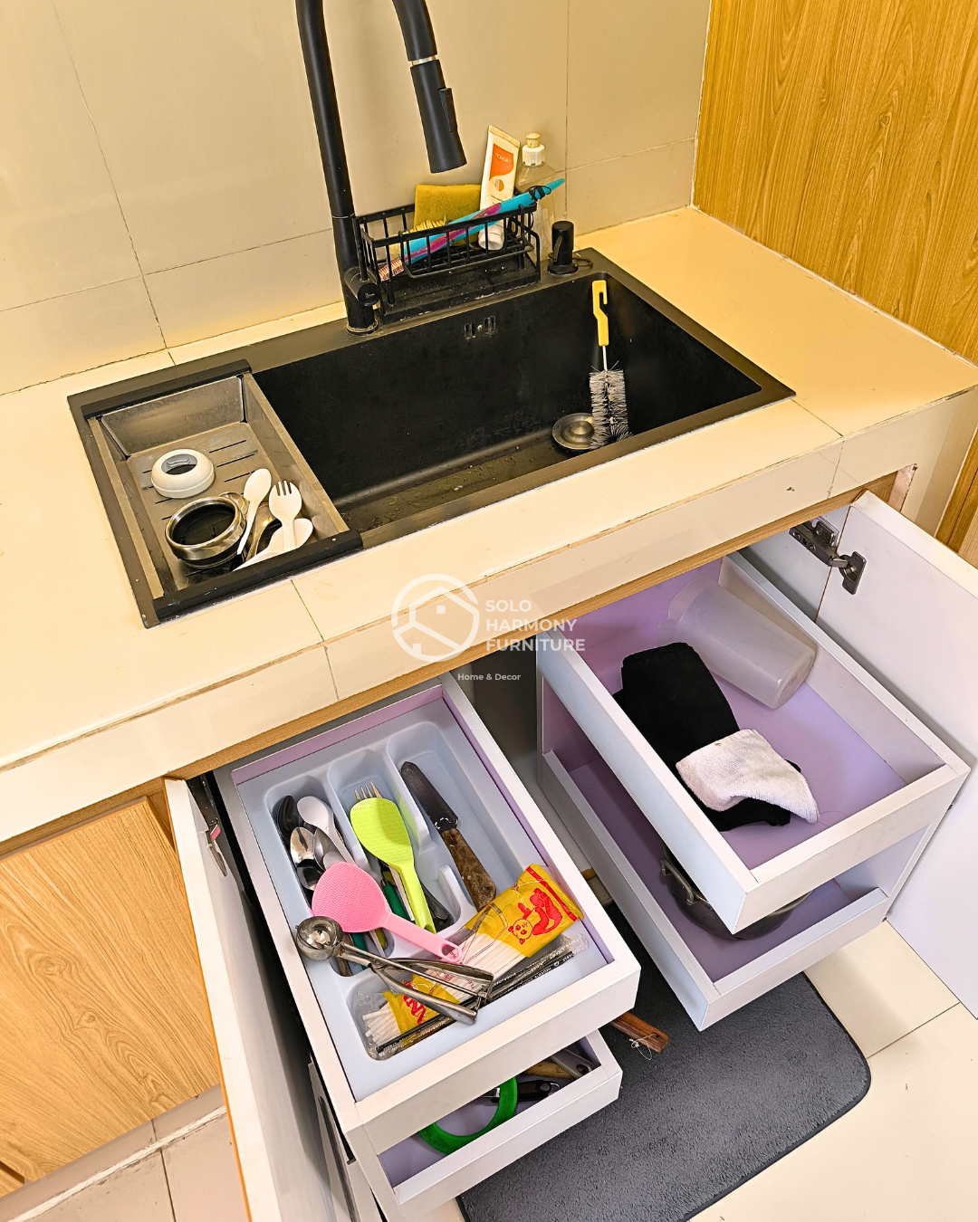 Kitchenset Scandinavian — Kitchen Set foto 5 di Wonogiri