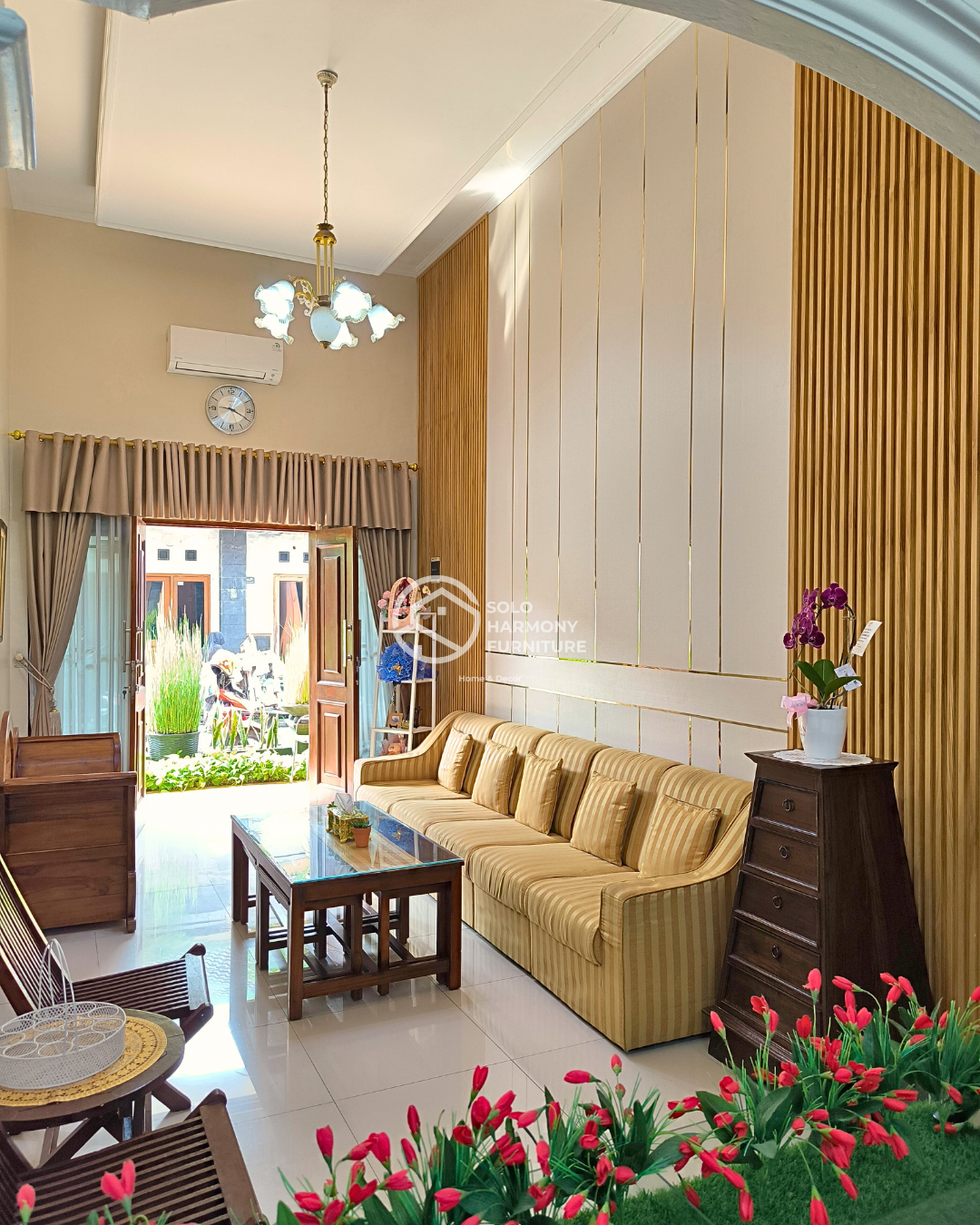 Interior Ruang Tamu - Bu Wahyu — Interior foto 5 di Colomadu, Karanganyar