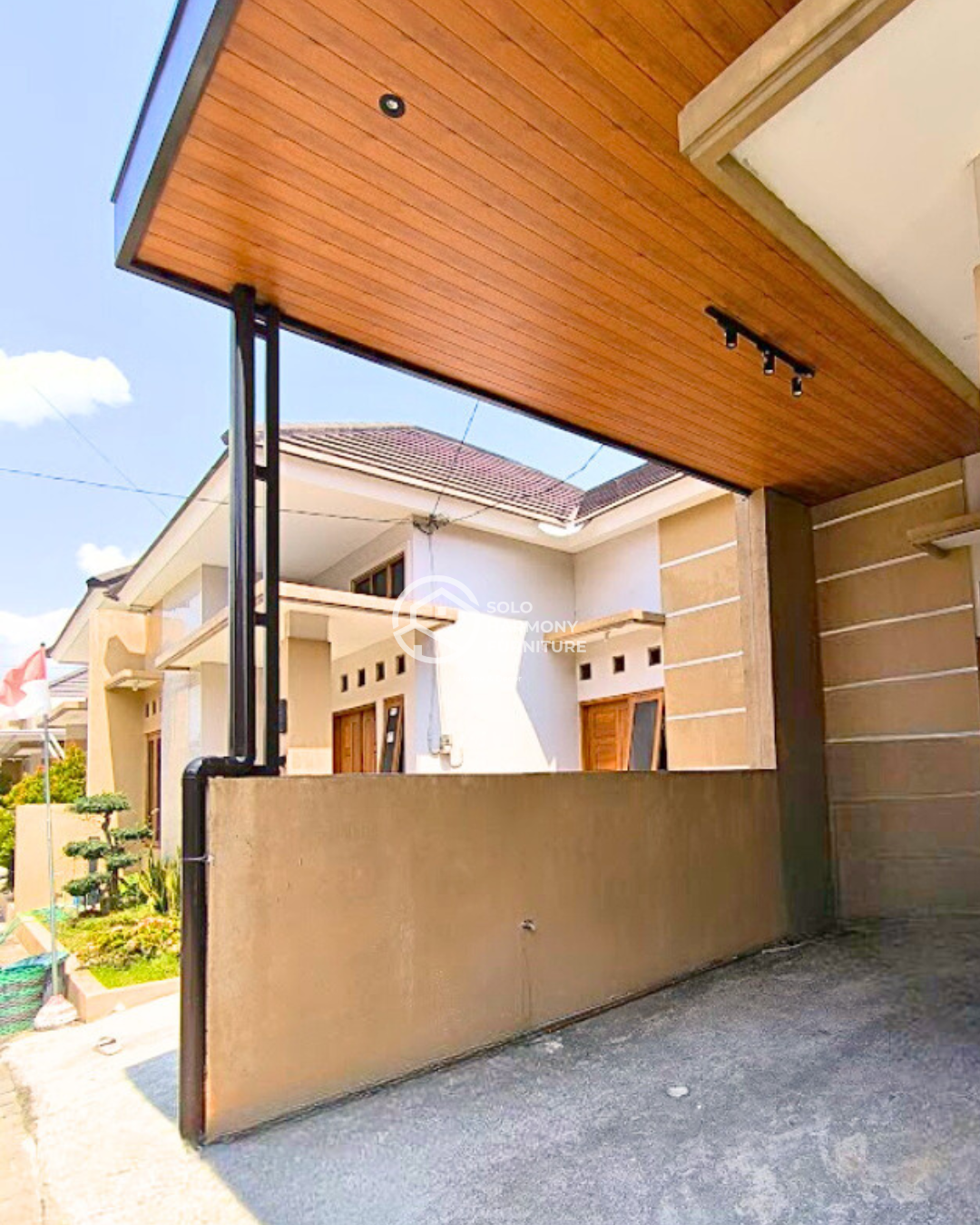 Kanopi Rumah - Bu Ana — Renovasi foto 3 di Sukoharjo , gentan
