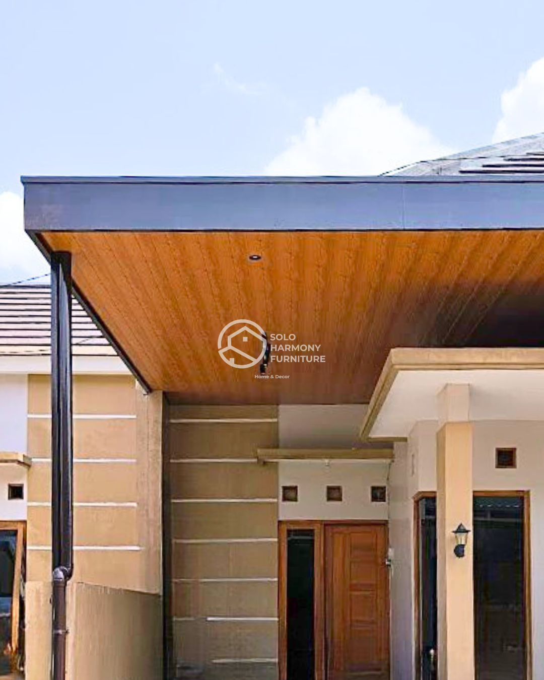 Kanopi Rumah - Bu Ana — Renovasi foto 5 di Sukoharjo , gentan