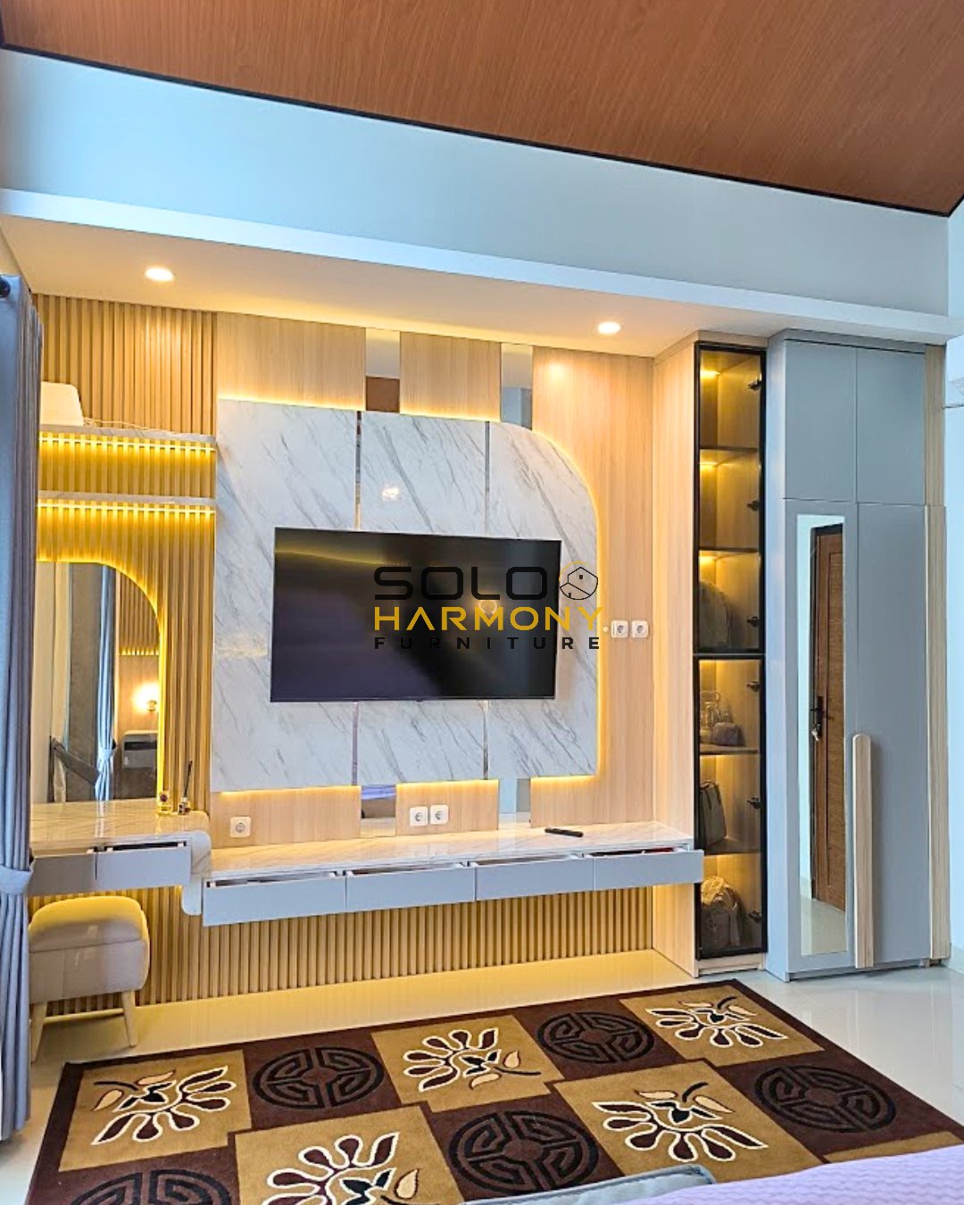 Set Kamar tema Japandi — Interior foto 4 di Kartasura, Sukoharjo