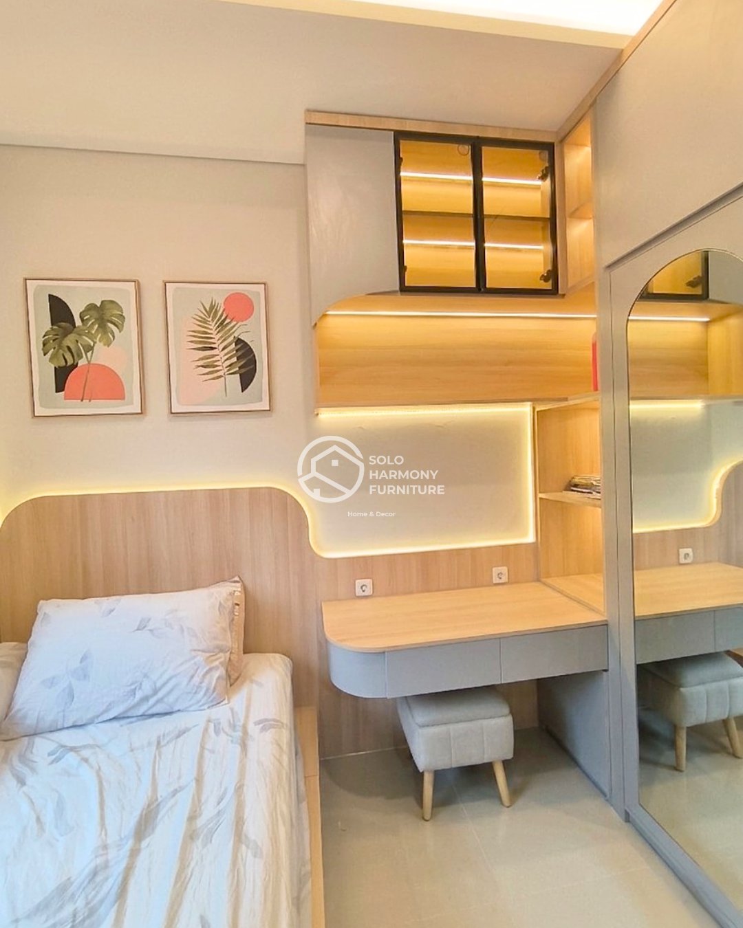 Kamar Anak Multifungsi Modern — Interior foto 9 di Colomadu, Karanganyar