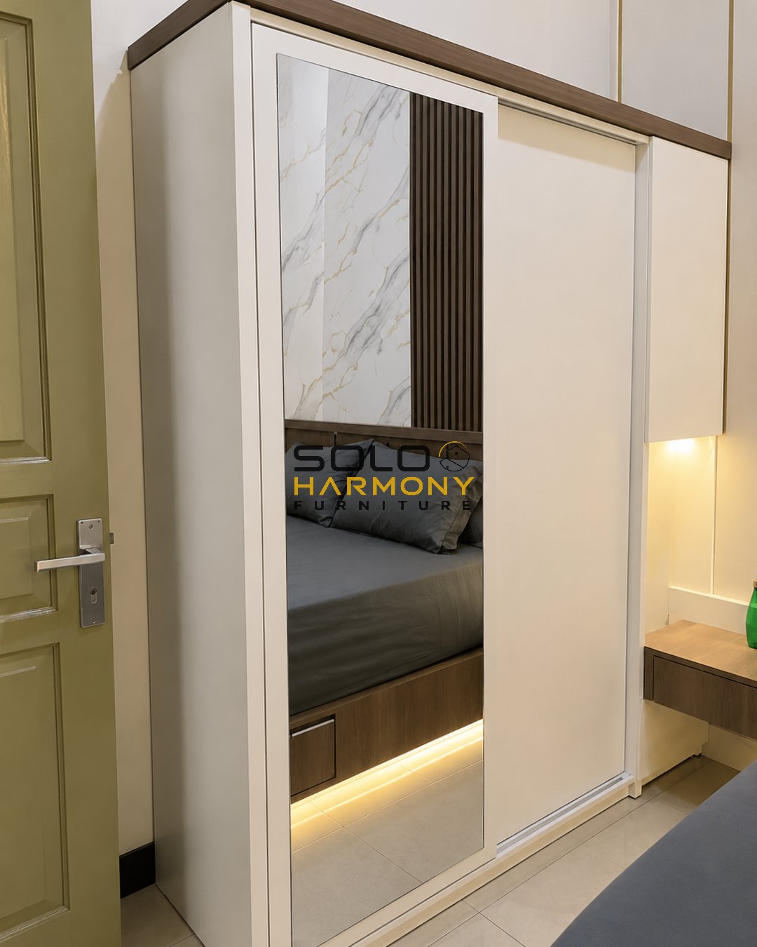 Set Kamar Modern Minimalis Elegan — Kak Azza — Interior foto 2 di Kartasura - Sukoharjo
