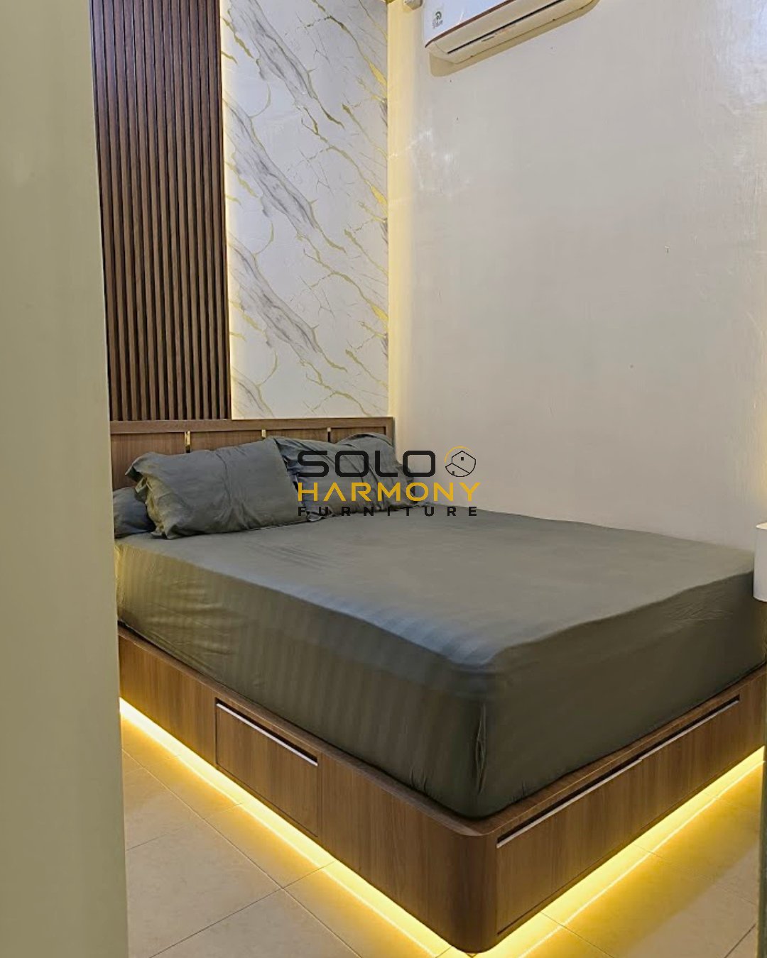 Set Kamar Modern Minimalis Elegan — Kak Azza — Interior foto 5 di Kartasura - Sukoharjo