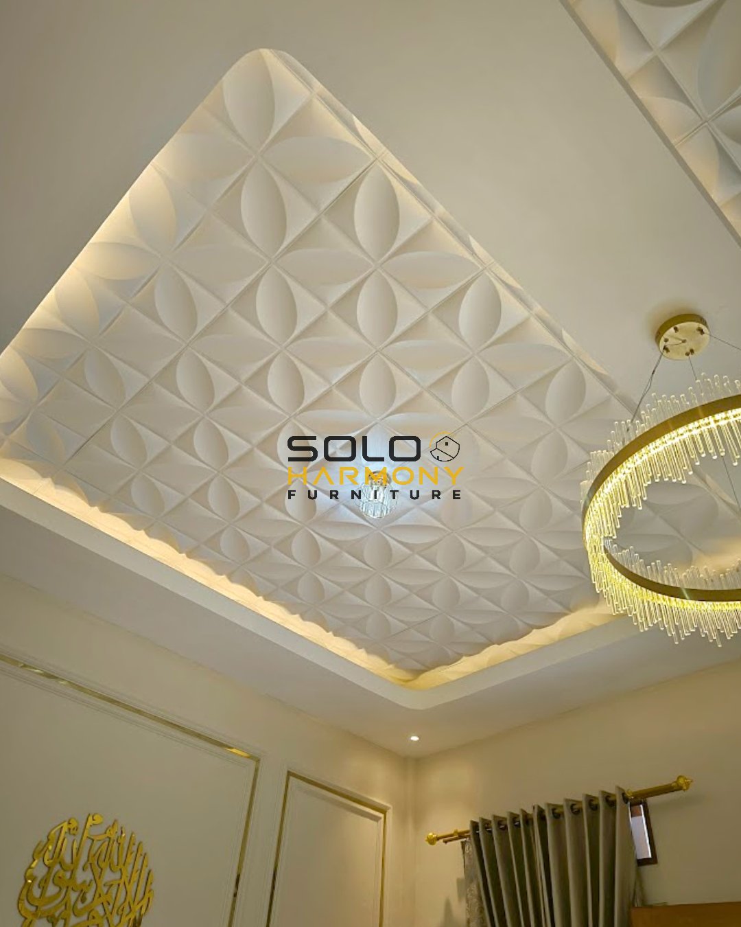Set Ruang Tamu Minimalis Mewah Nuansa Gold — Interior foto 7 di Boyolali
