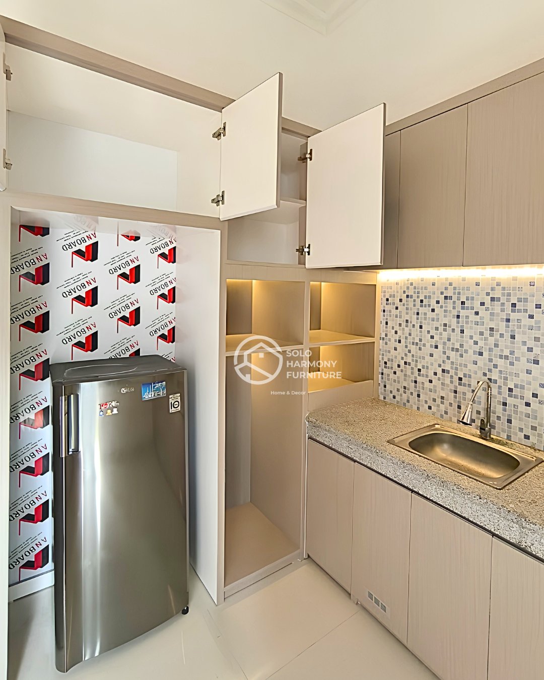 Standard Height Integrated Kitchen Set — Kitchen Set foto 7 di Gumpang, Sukoharjo
