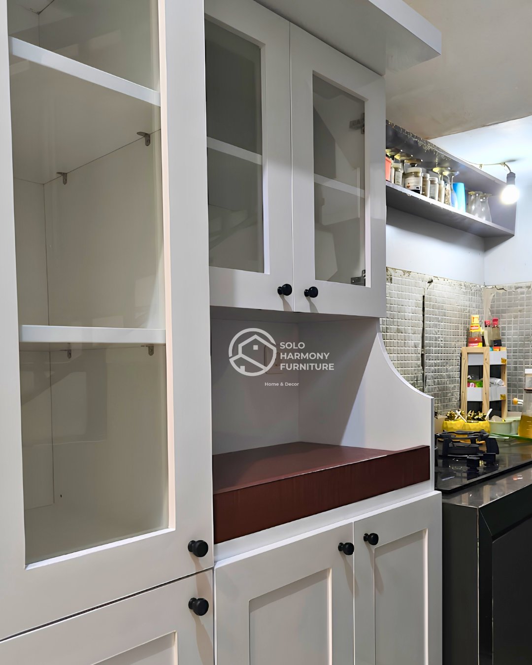 Custom Minimalist Pantry Cabinet — Lemari foto 7 di D'cendana, Colomadu, Karanganyar