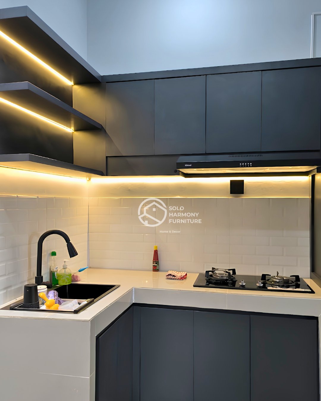 Kitchen Set Minimalis — Kitchen Set foto 4 di Klaten