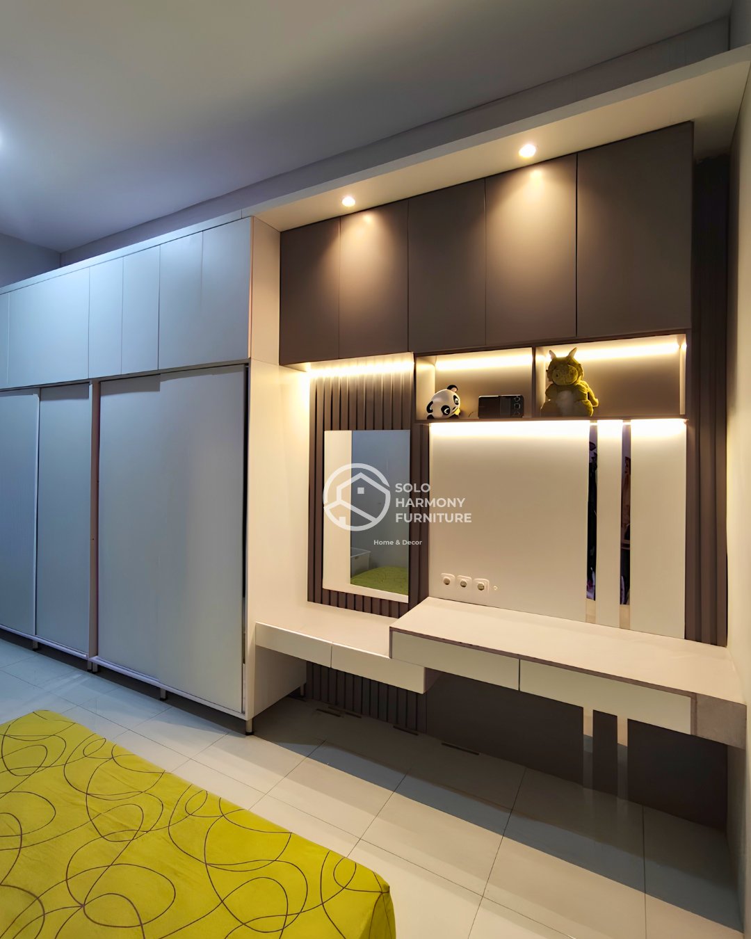 Furnitur Kamar Multifungsi Terintegrasi — Lemari foto 7 di Jebres, Solo