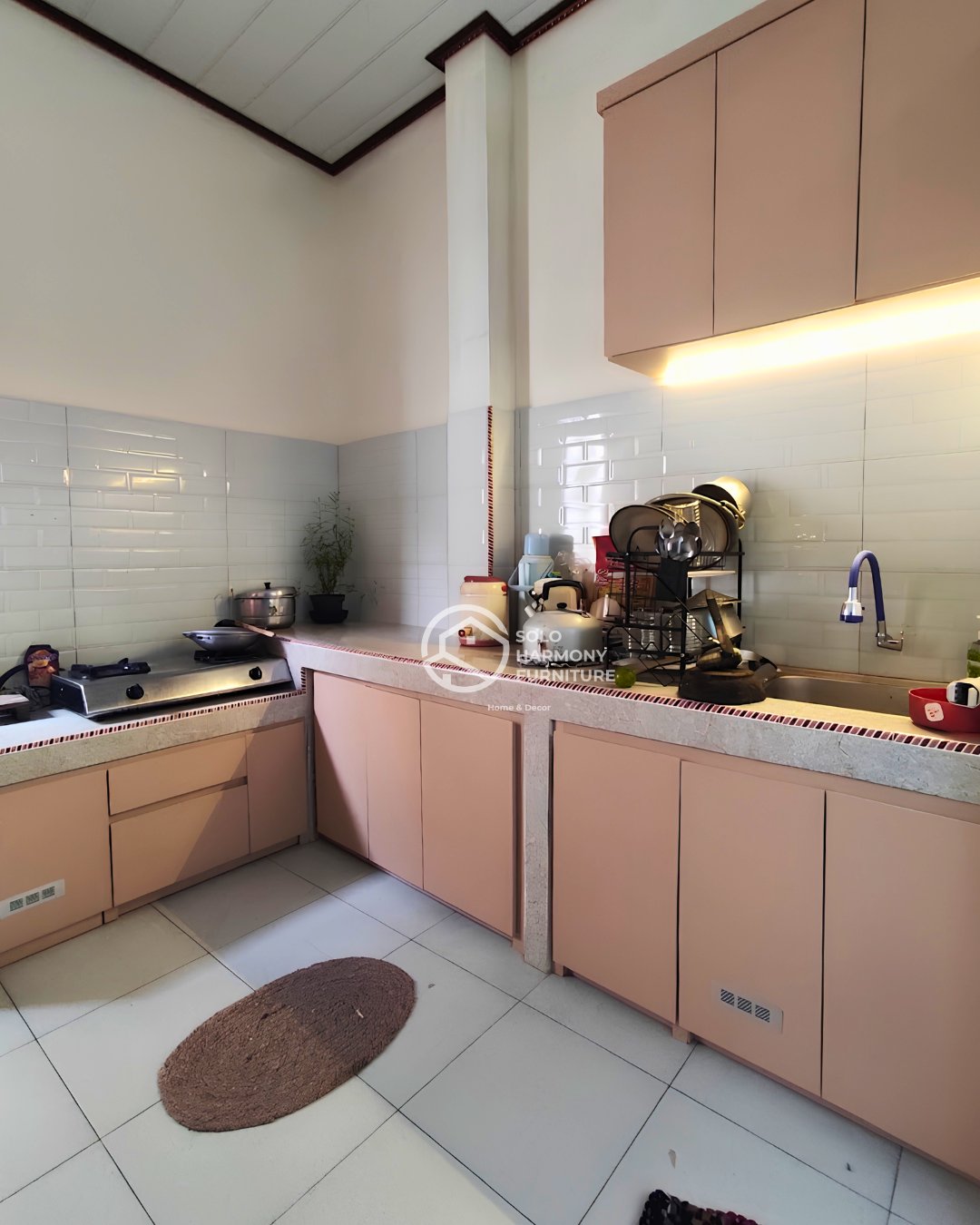 Kitchen Set Sudut Minimalis — Kitchen Set foto 2 di Wonogiri