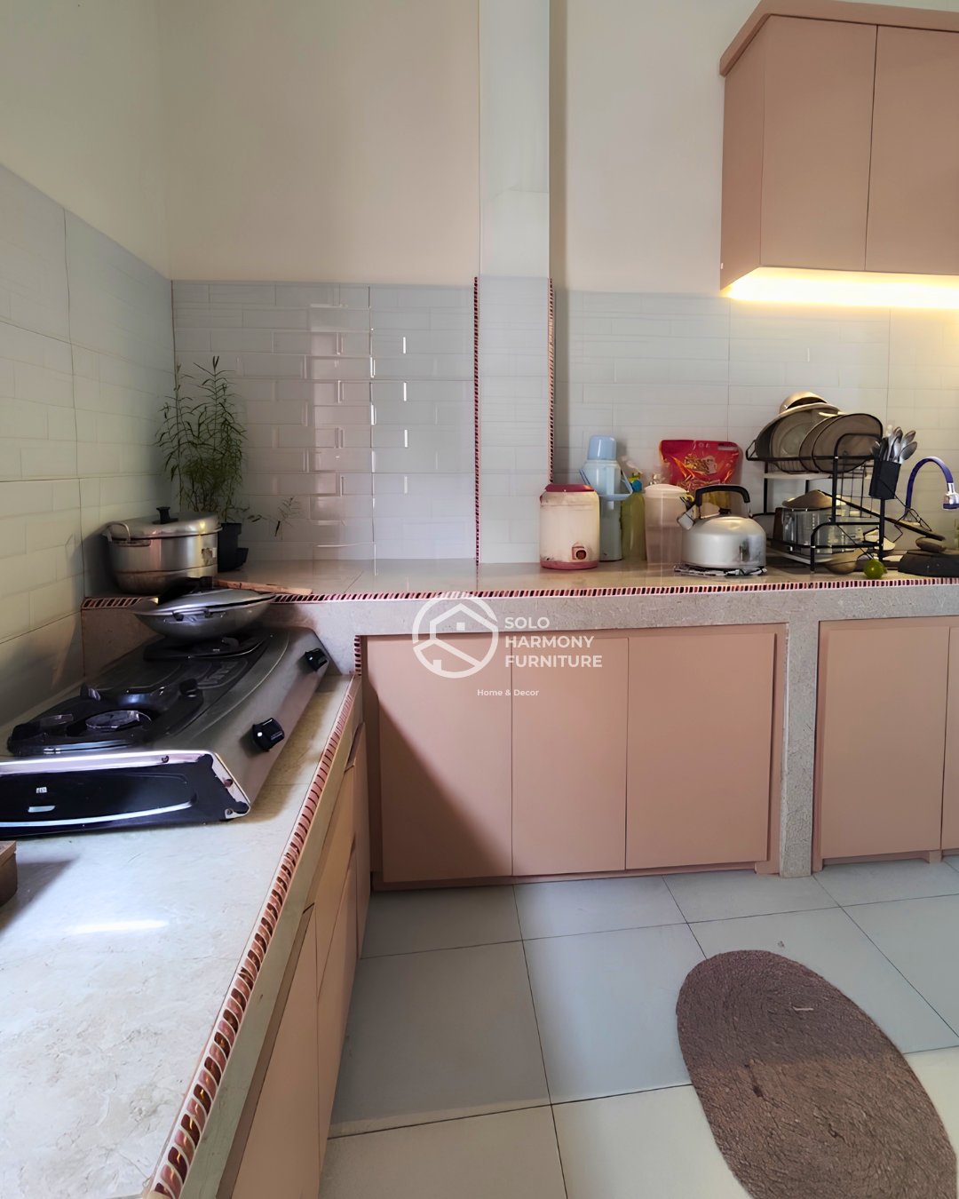 Kitchen Set Sudut Minimalis — Kitchen Set foto 3 di Wonogiri