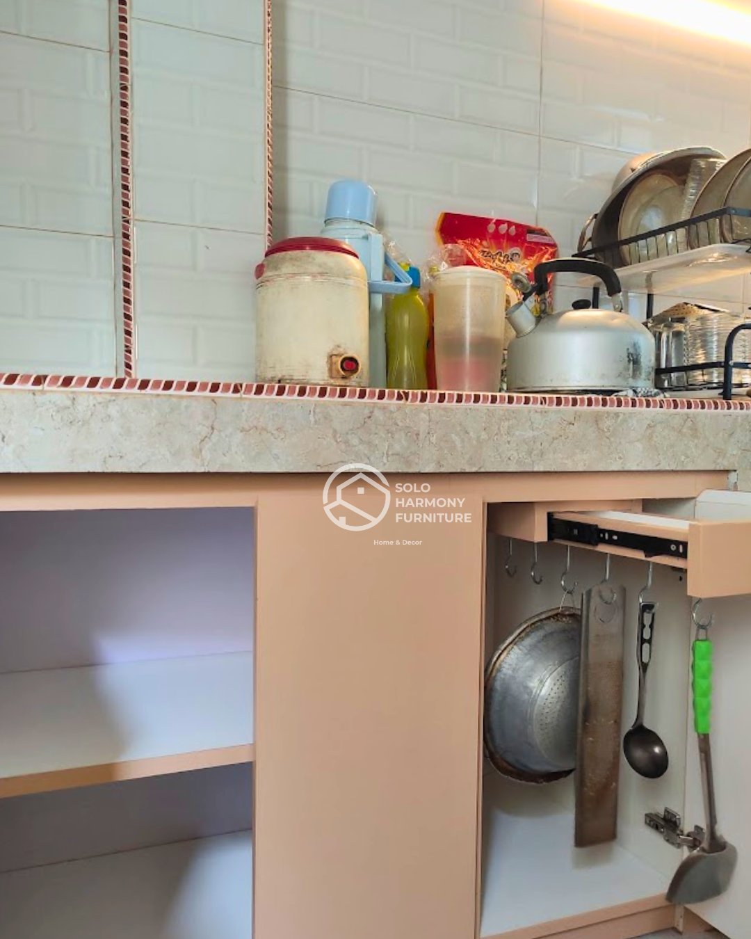 Kitchen Set Sudut Minimalis — Kitchen Set foto 6 di Wonogiri