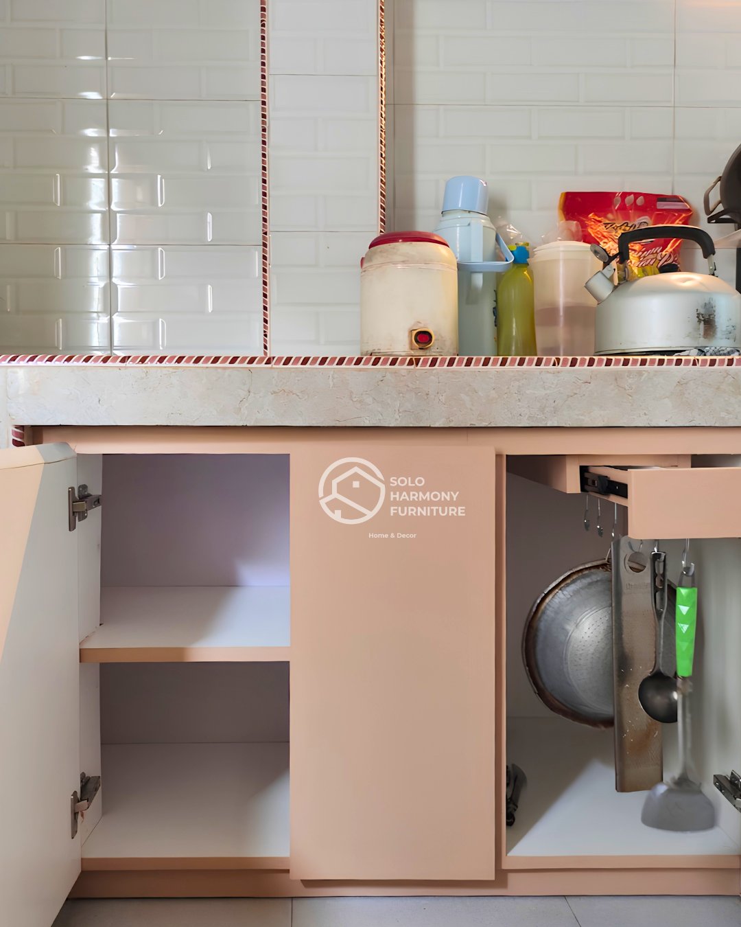 Kitchen Set Sudut Minimalis — Kitchen Set foto 7 di Wonogiri