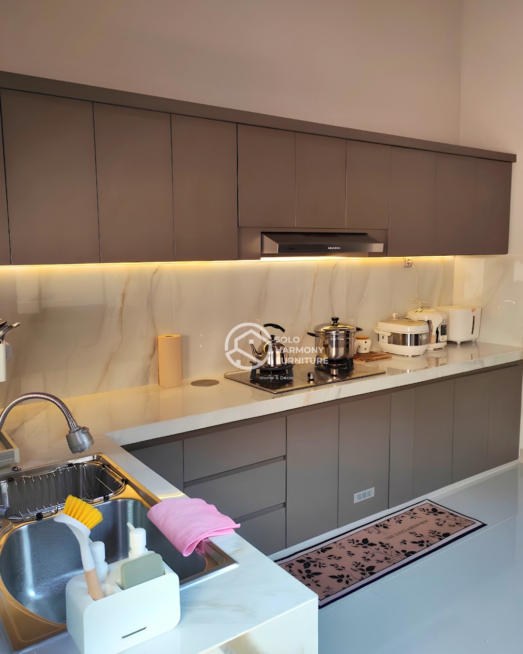 Kitchen Set Minimalis Modern — Kitchen Set foto 2 di Wonogiri