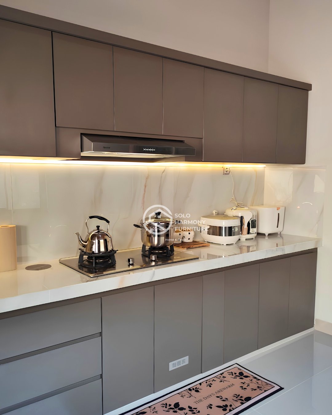 Kitchen Set Minimalis Modern — Kitchen Set foto 3 di Wonogiri