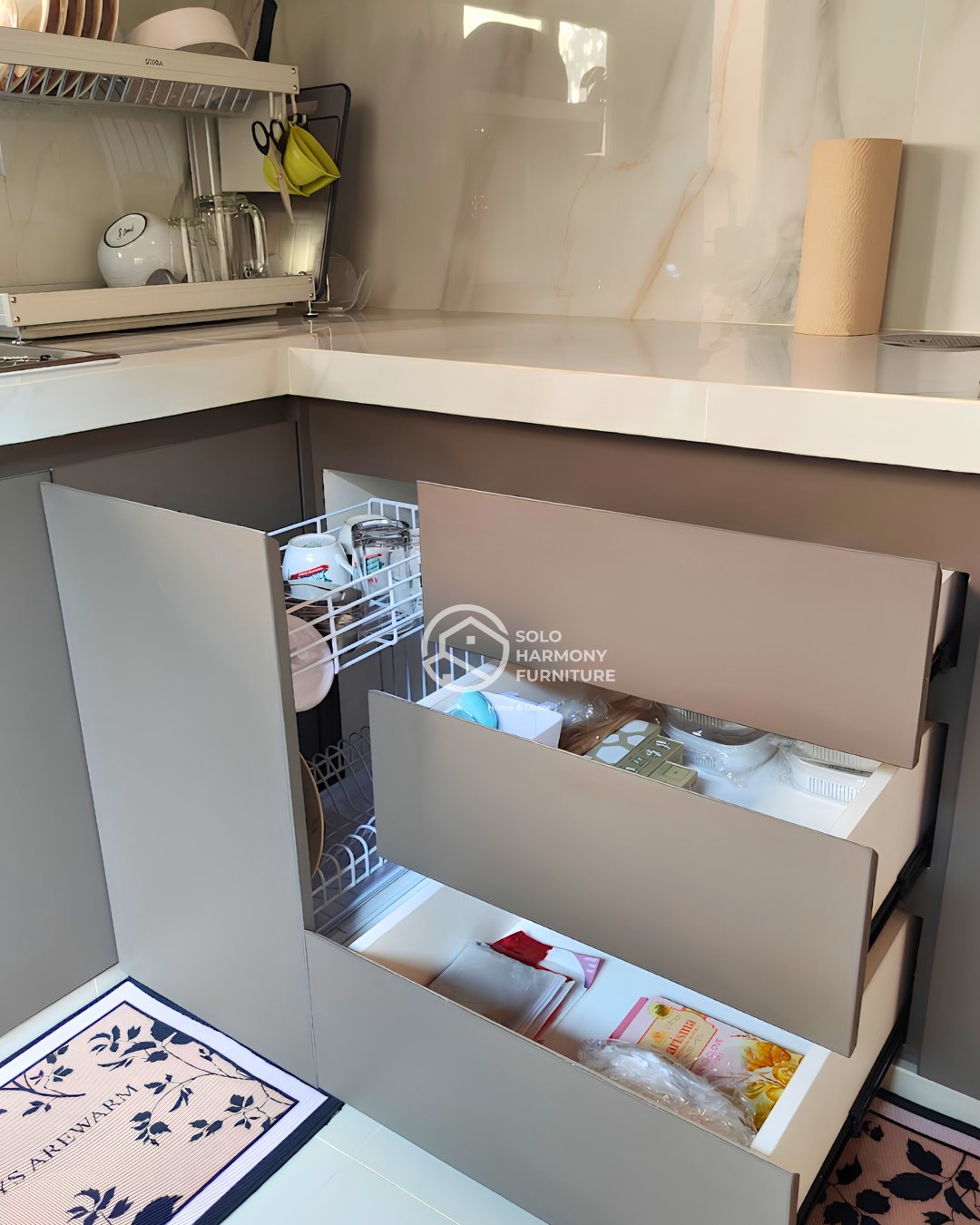 Kitchen Set Minimalis Modern — Kitchen Set foto 9 di Wonogiri