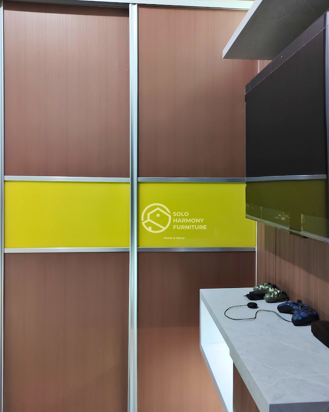 Set Kamar Tidur Minimalis Built-In — Interior foto 4 di Wonosari, Klaten