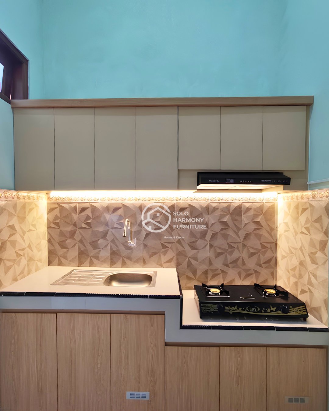 Kitchenset Minimalis — Kitchen Set foto 8 di Solo