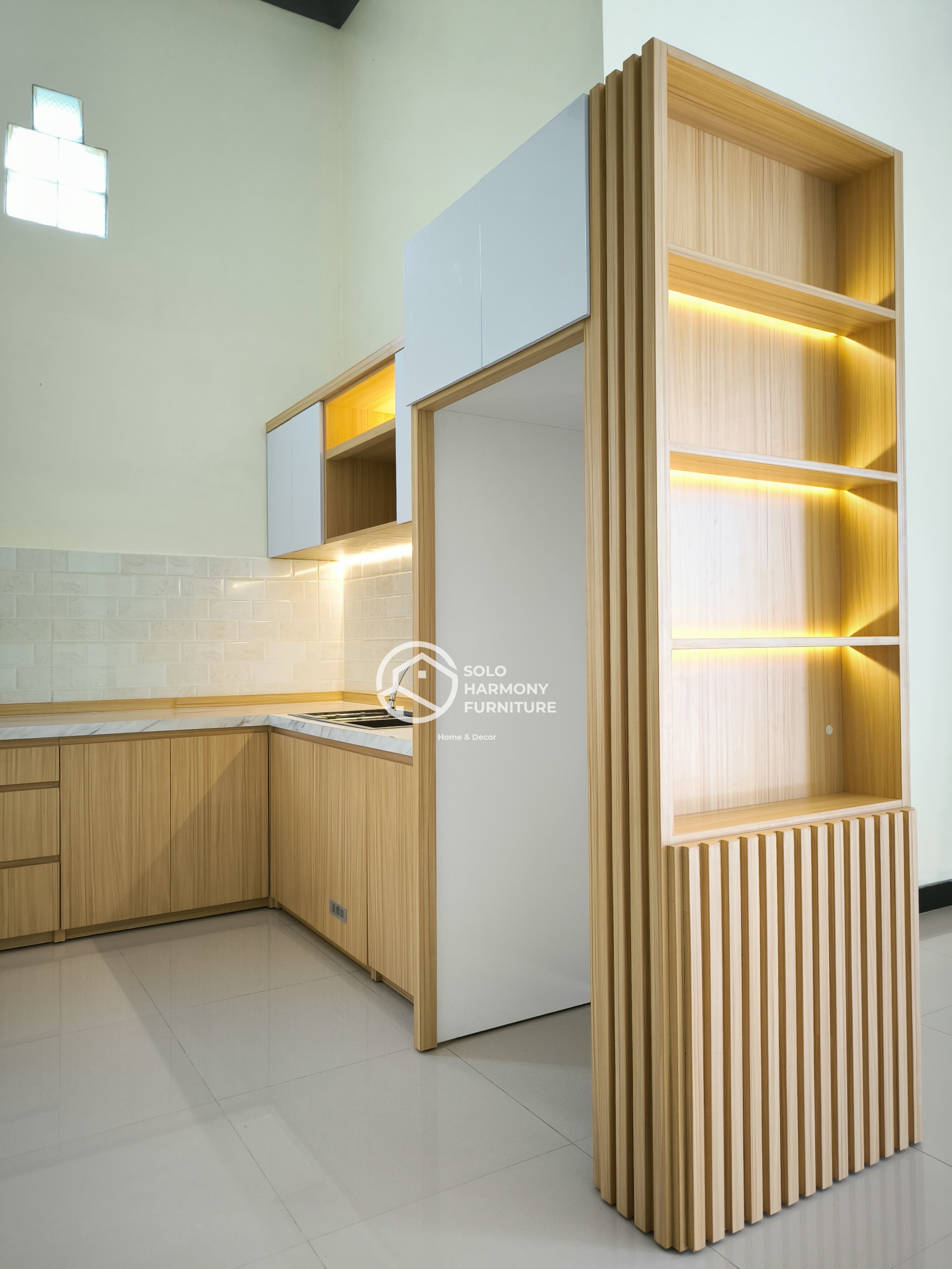Kitchenset  Japandi Klaten — custom furniture Klaten Solo Harmony