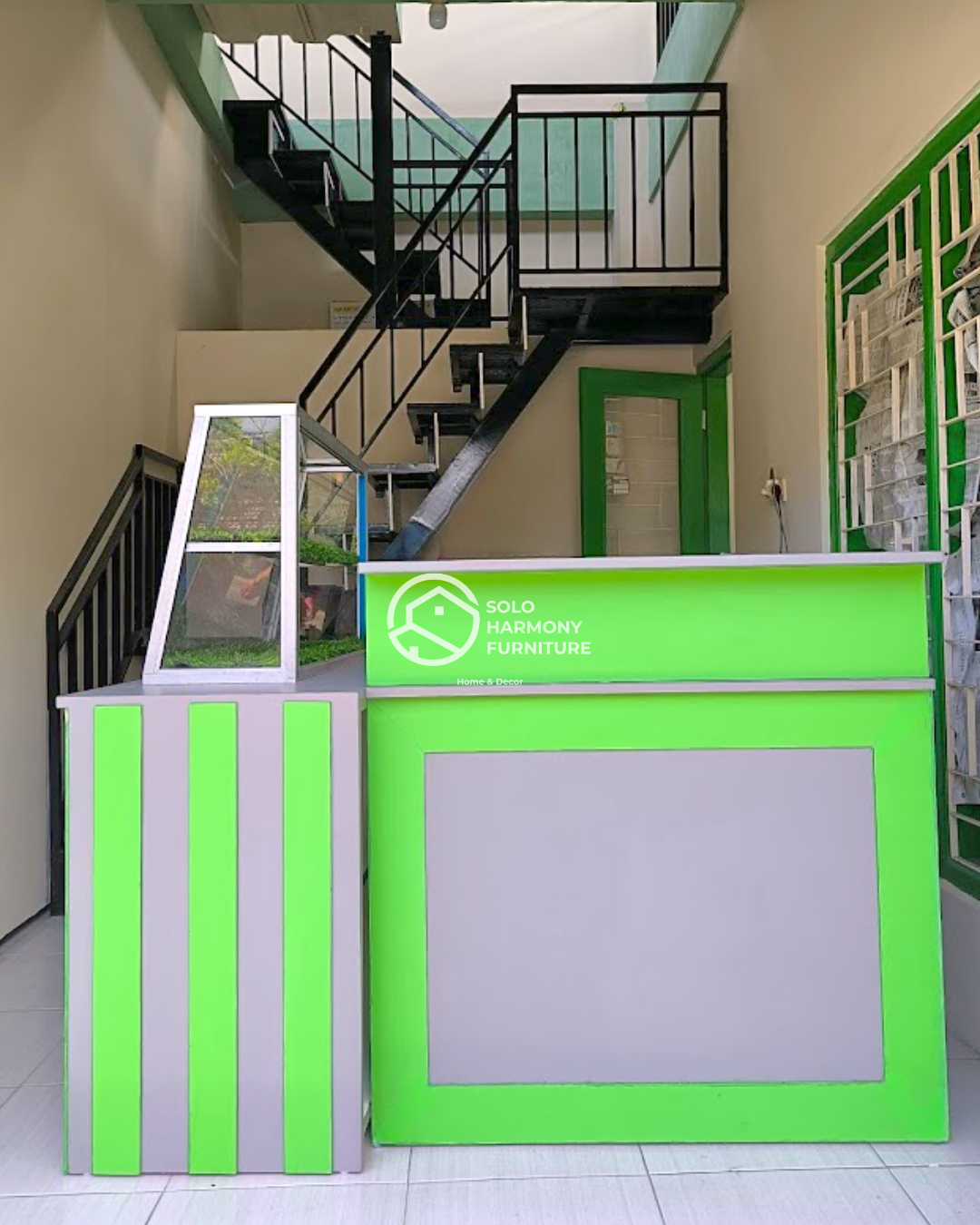 Juice Booth — Interior di Laweyan, Surakarta · Solo Harmony Furniture Soloraya
