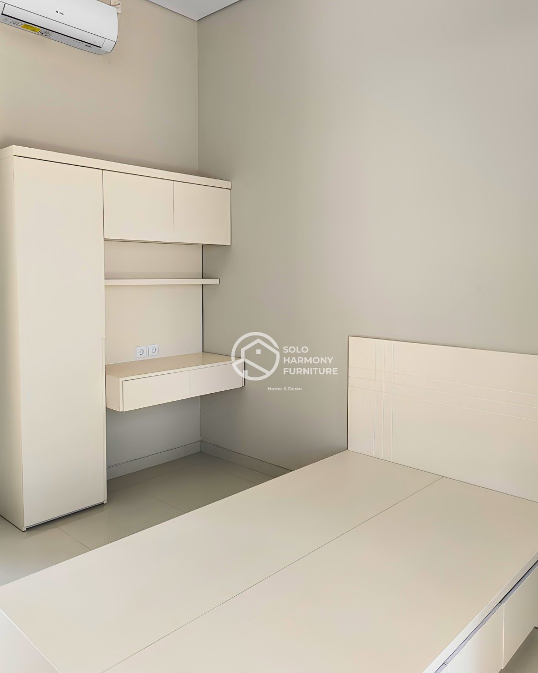 Interior Set Kamar Anak Minimalis Maskulin di Casablanca Signature Singopuran, Sukoharjo — Solo Harmony Furniture