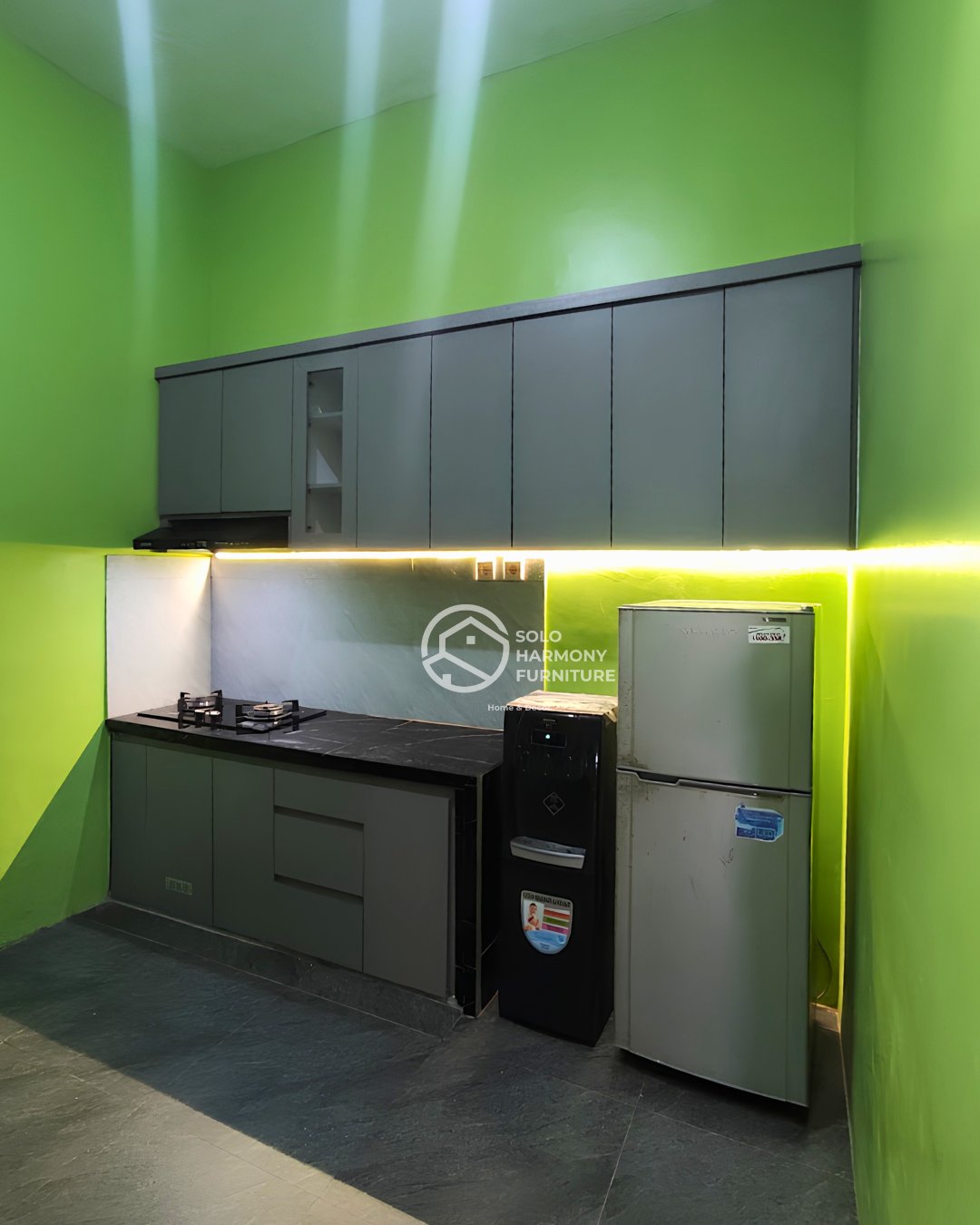 Kitchenset atas bawah — Kitchen Set di Karanganyar · Solo Harmony Furniture Soloraya