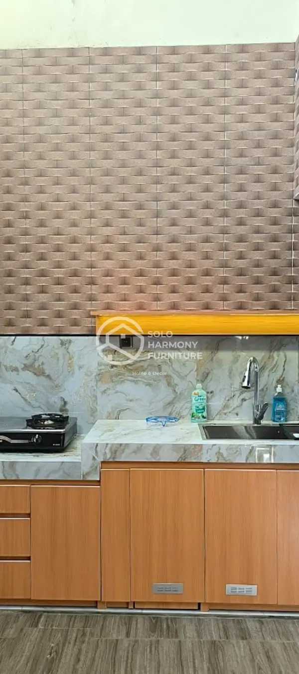 Kitchen Set Kitchenset minimalis di Gentan , Sukoharjo — Solo Harmony Furniture