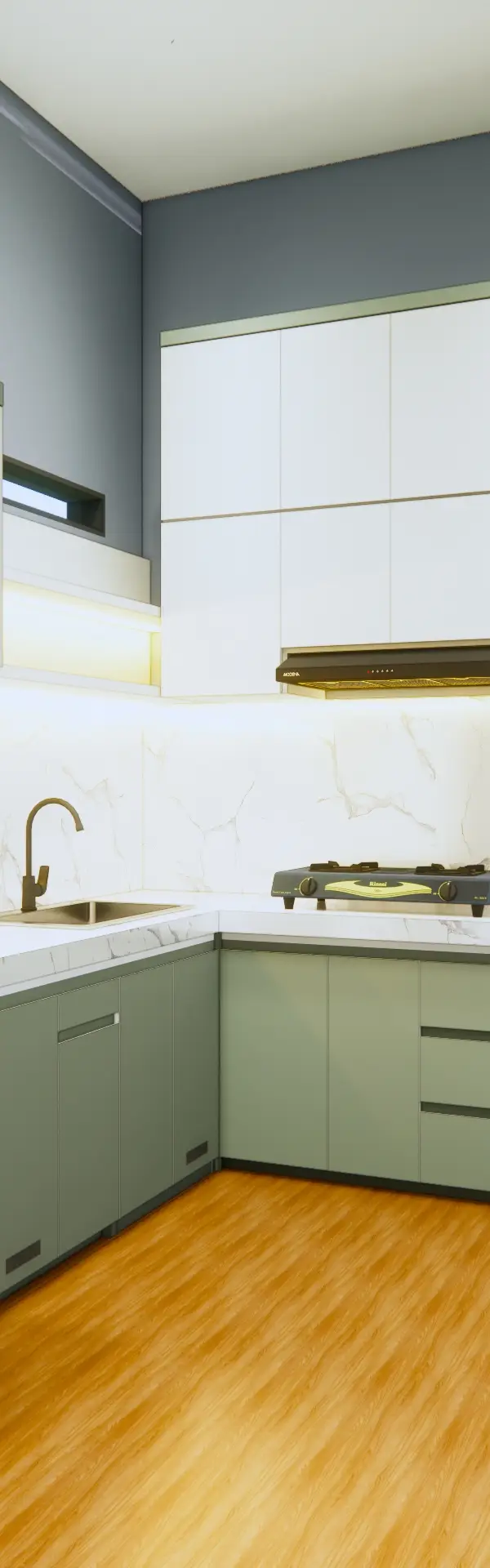 Kitchen Set Kitchenset  — Bapak Aan di Kadipiro — Solo Harmony Furniture