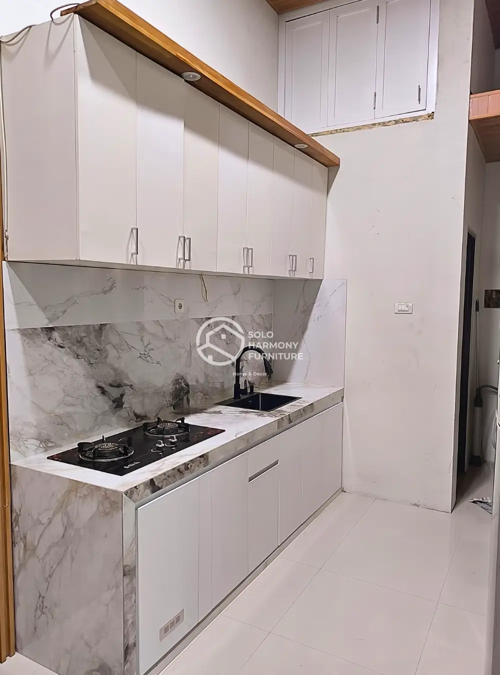 Kitchenset Atas bawah minimalis modern — Kitchen Set foto 6 di Colomadu, Karanganyar