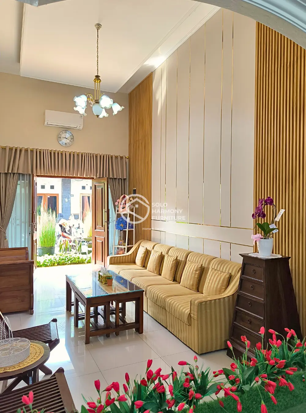 Interior Ruang Tamu - Bu Wahyu — Interior foto 5 di Colomadu, Karanganyar