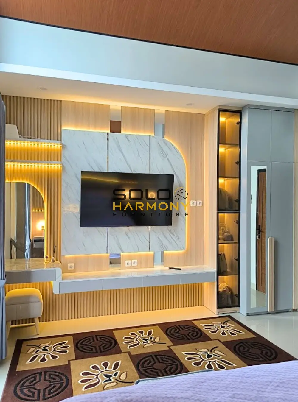 Set Kamar tema Japandi — Interior foto 3 di Kartasura, Sukoharjo
