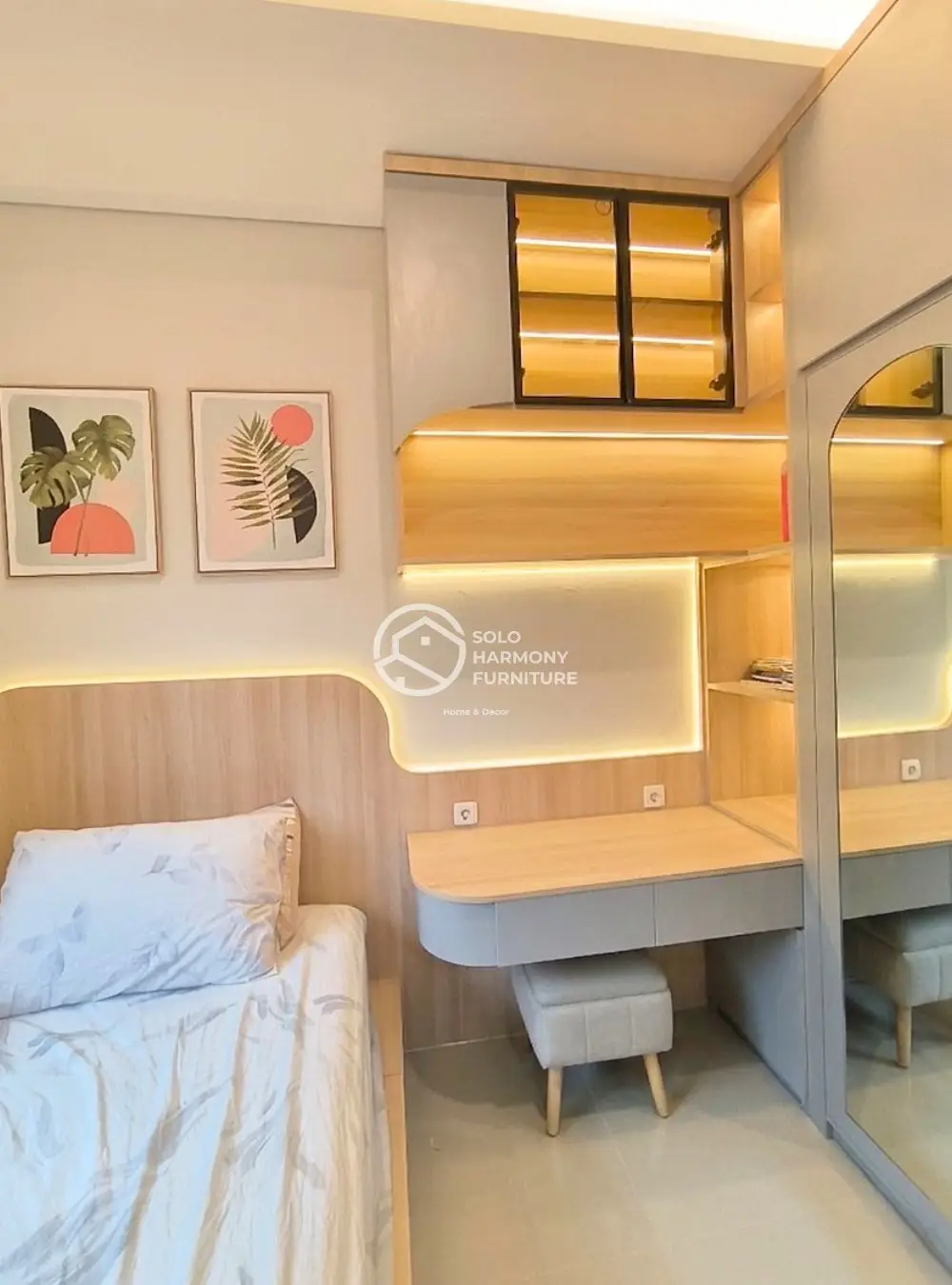Kamar Anak Multifungsi Modern — Interior foto 9 di Colomadu, Karanganyar