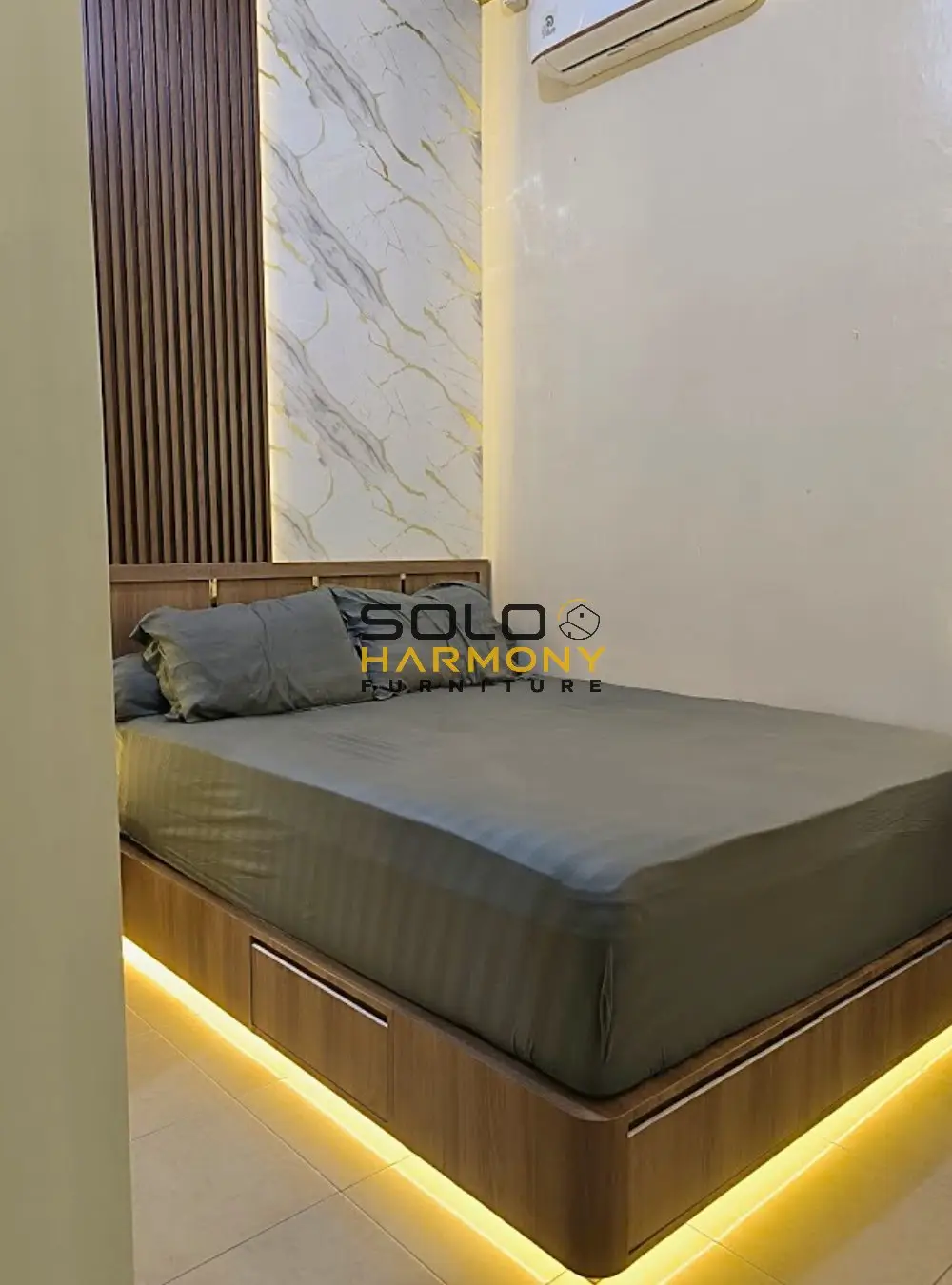 Set Kamar Modern Minimalis Elegan — Kak Azza — Interior foto 5 di Kartasura - Sukoharjo