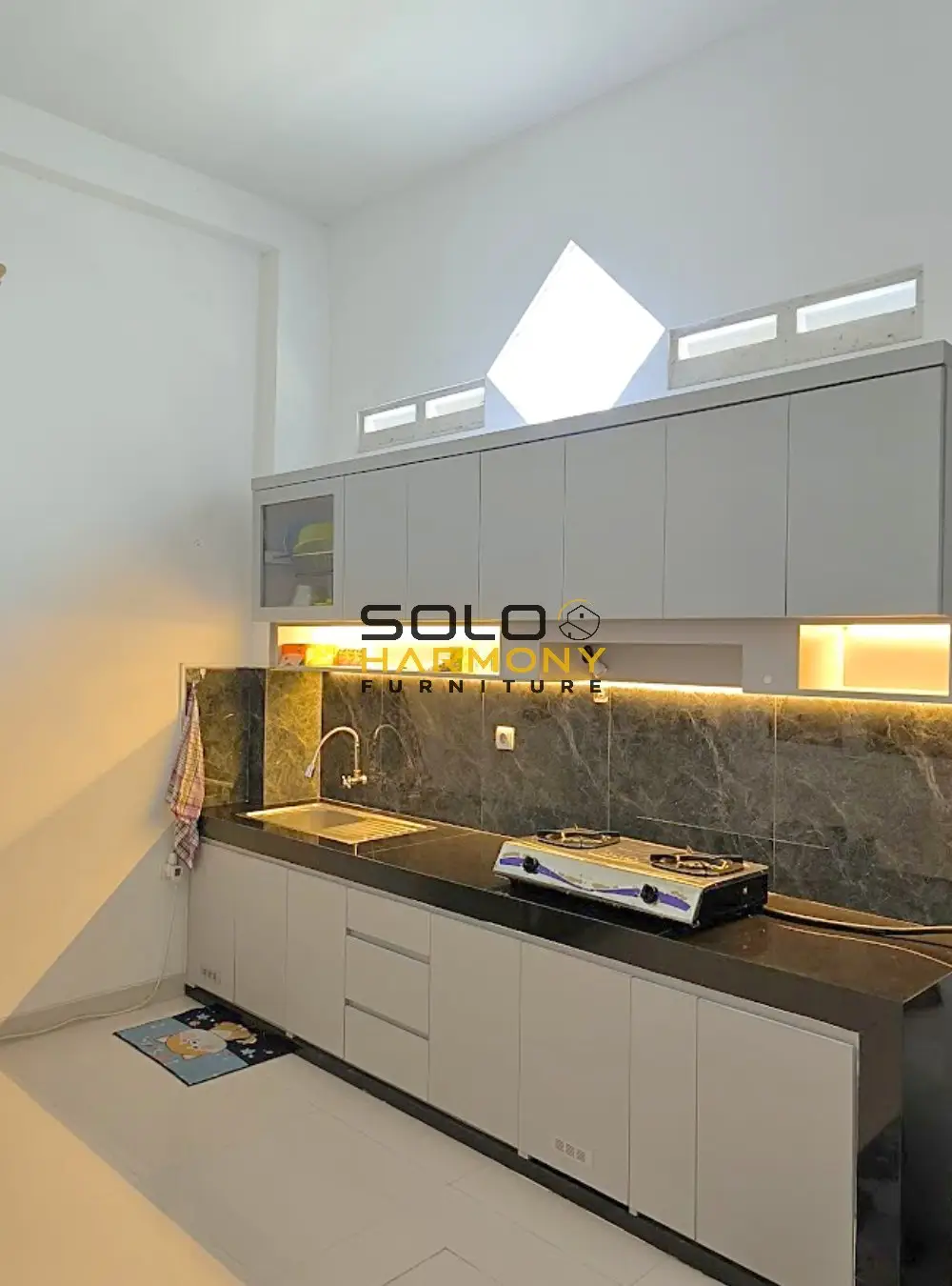 Kitchen Set Minimalis Modern - Pak Hary — Kitchen Set foto 4 di Colomadu, Karanganyar