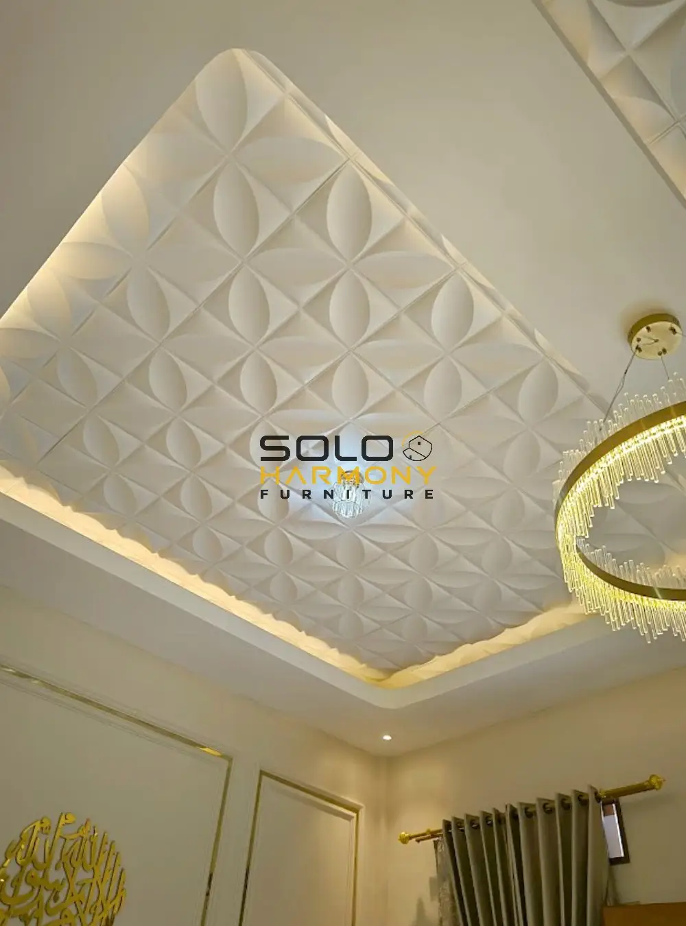 Set Ruang Tamu Minimalis Mewah Nuansa Gold — Interior foto 7 di Boyolali