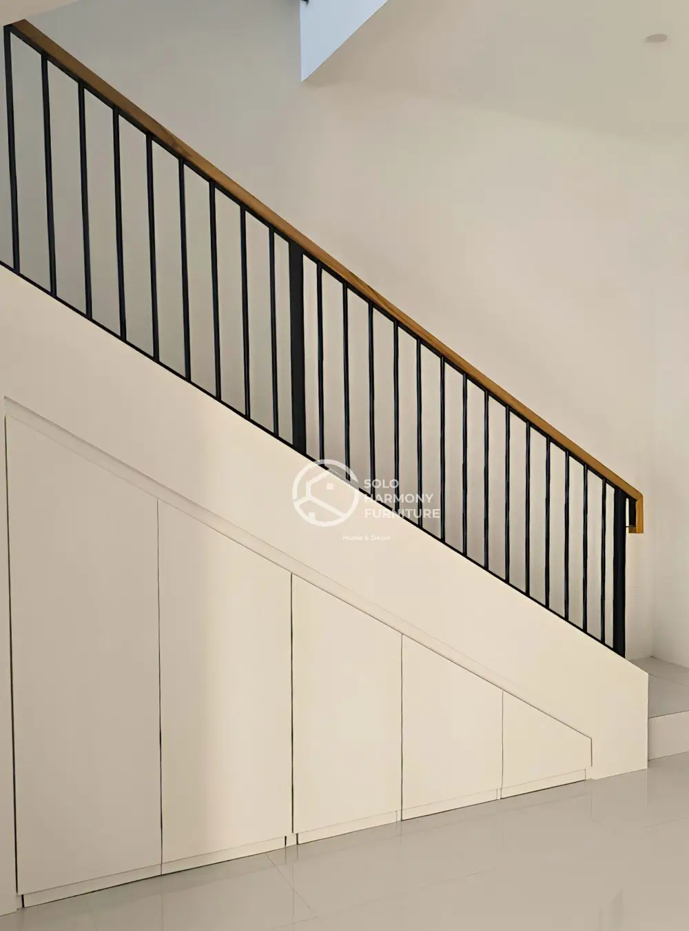 Storage Bawah Tangga Minimalis – Bu Peni — Interior foto 3 di Casablanca Signature Singopuran, Sukoharjo