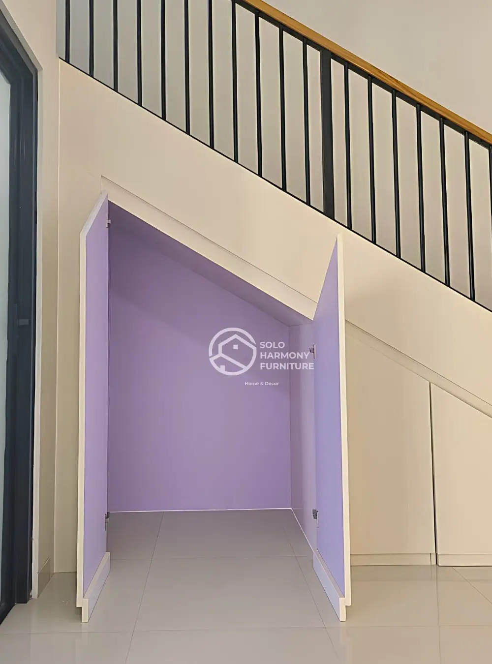 Storage Bawah Tangga Minimalis – Bu Peni — Interior foto 4 di Casablanca Signature Singopuran, Sukoharjo