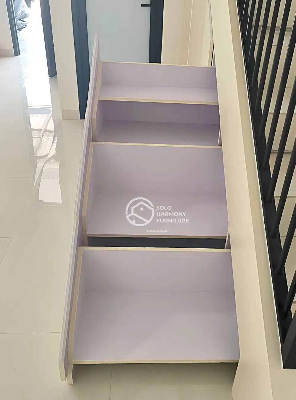 Storage Bawah Tangga Minimalis – Bu Peni — Interior foto 5 di Casablanca Signature Singopuran, Sukoharjo