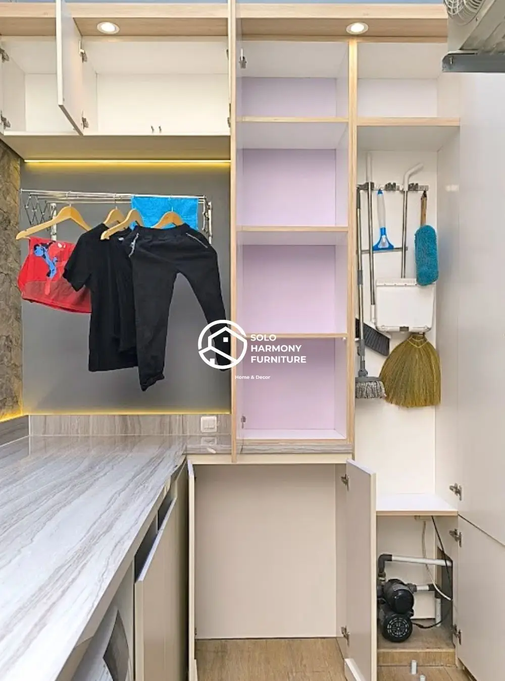 Integrated Laundry Room Cabinet — Interior foto 5 di Citra Buana, Colomadu