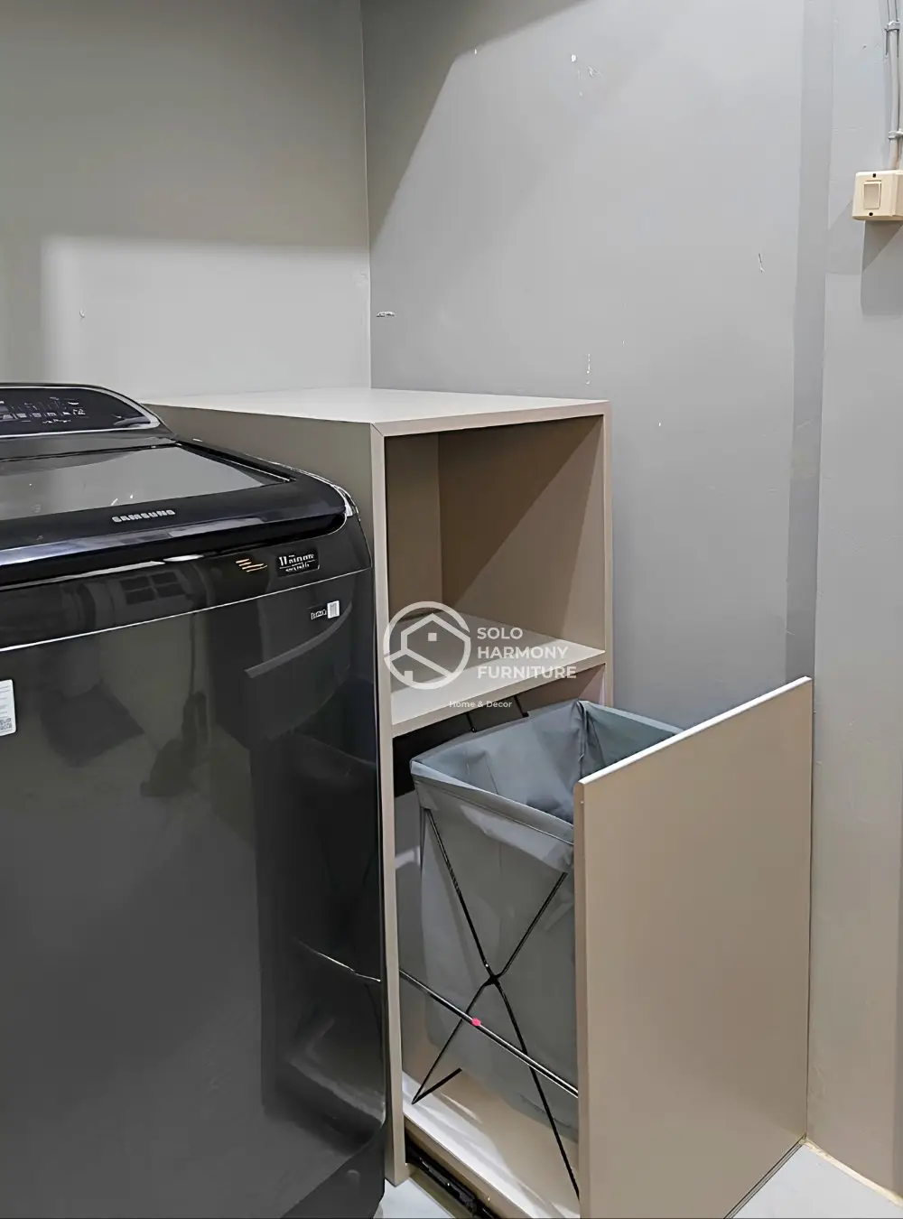 Ruang Cuci Minimalis Fungsional — Interior foto 4 di Malangjiwan, Colomadu