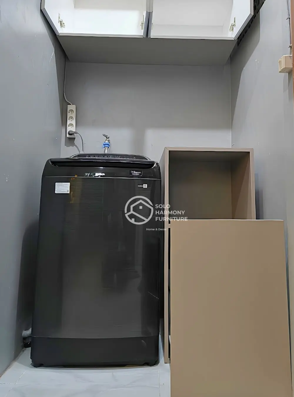 Ruang Cuci Minimalis Fungsional — Interior foto 6 di Malangjiwan, Colomadu