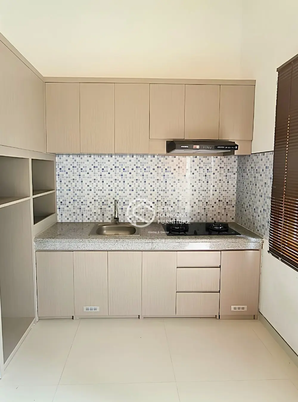 Standard Height Integrated Kitchen Set — Kitchen Set foto 2 di Gumpang, Sukoharjo