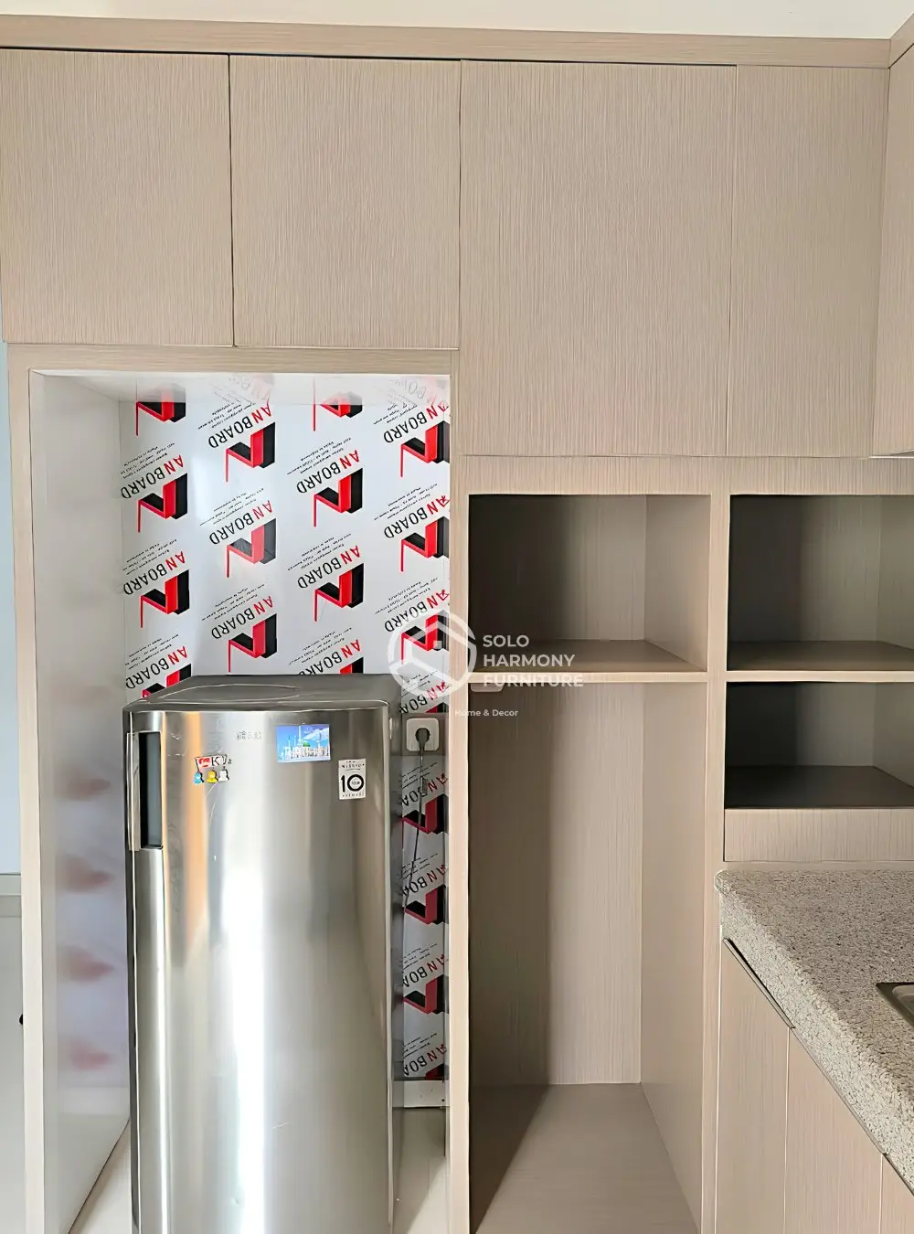 Standard Height Integrated Kitchen Set — Kitchen Set foto 4 di Gumpang, Sukoharjo