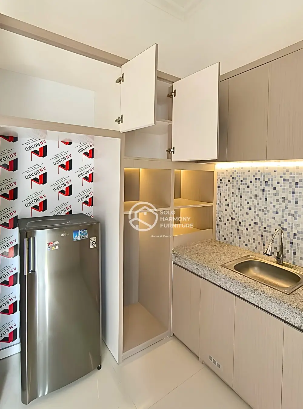 Standard Height Integrated Kitchen Set — Kitchen Set foto 7 di Gumpang, Sukoharjo