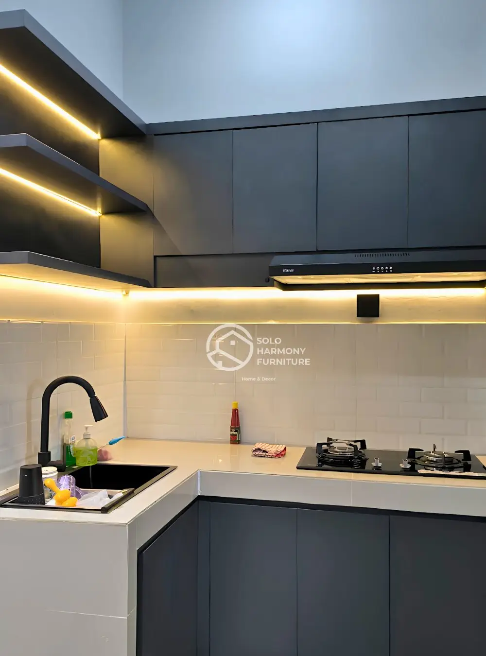 Kitchen Set Minimalis — Kitchen Set foto 4 di Klaten