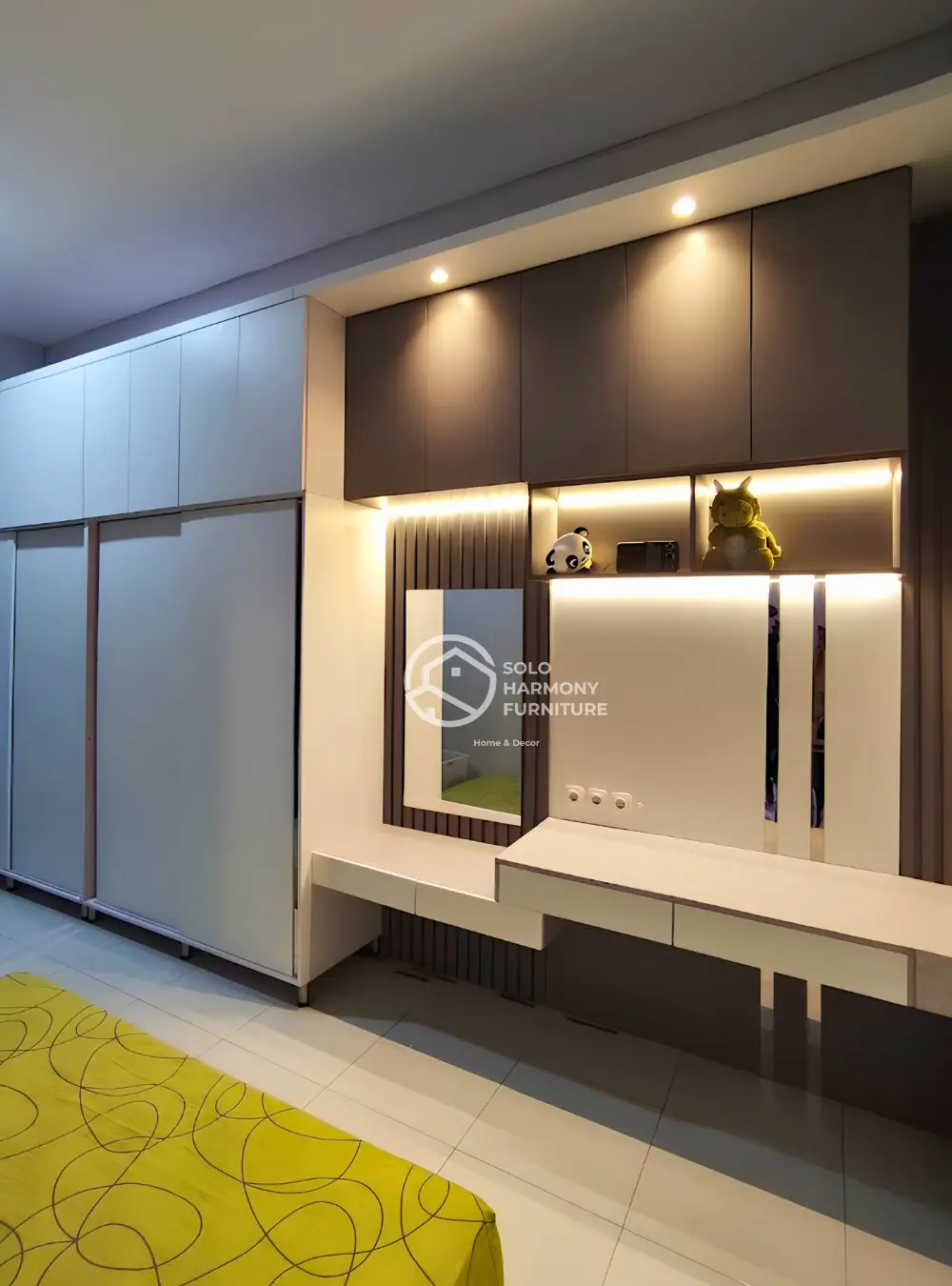 Furnitur Kamar Multifungsi Terintegrasi — Lemari foto 7 di Jebres, Solo