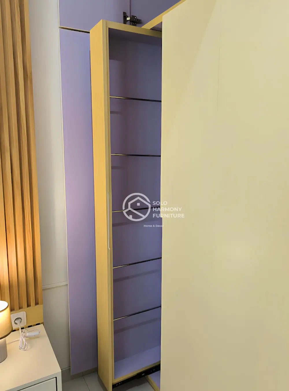 Set Kamar Tidur Utama Japandi Mewah — Interior foto 3 di Casablanca Signature Singopuran, Sukoharjo
