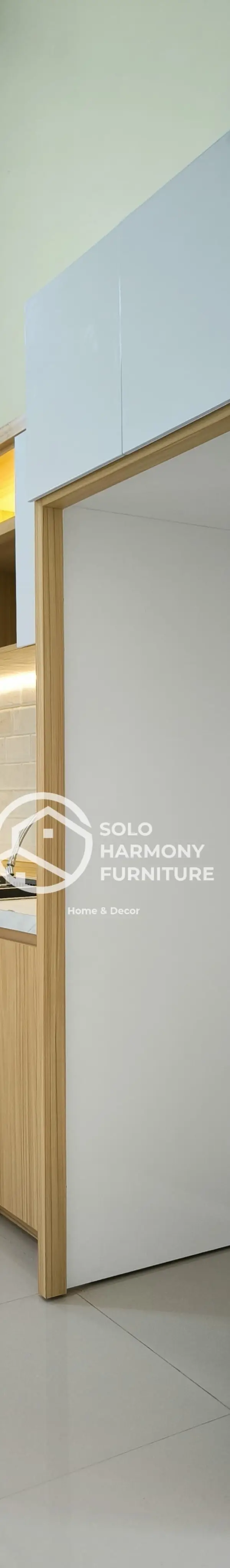 Kitchen Set Kitchenset  Japandi di Klaten — Solo Harmony Furniture