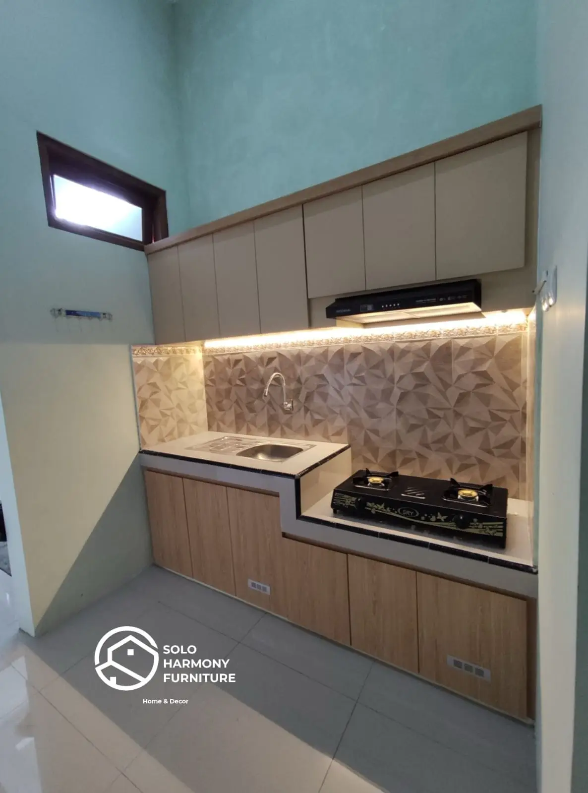 Kitchen Set Kitchenset Minimalis di Solo — Solo Harmony Furniture