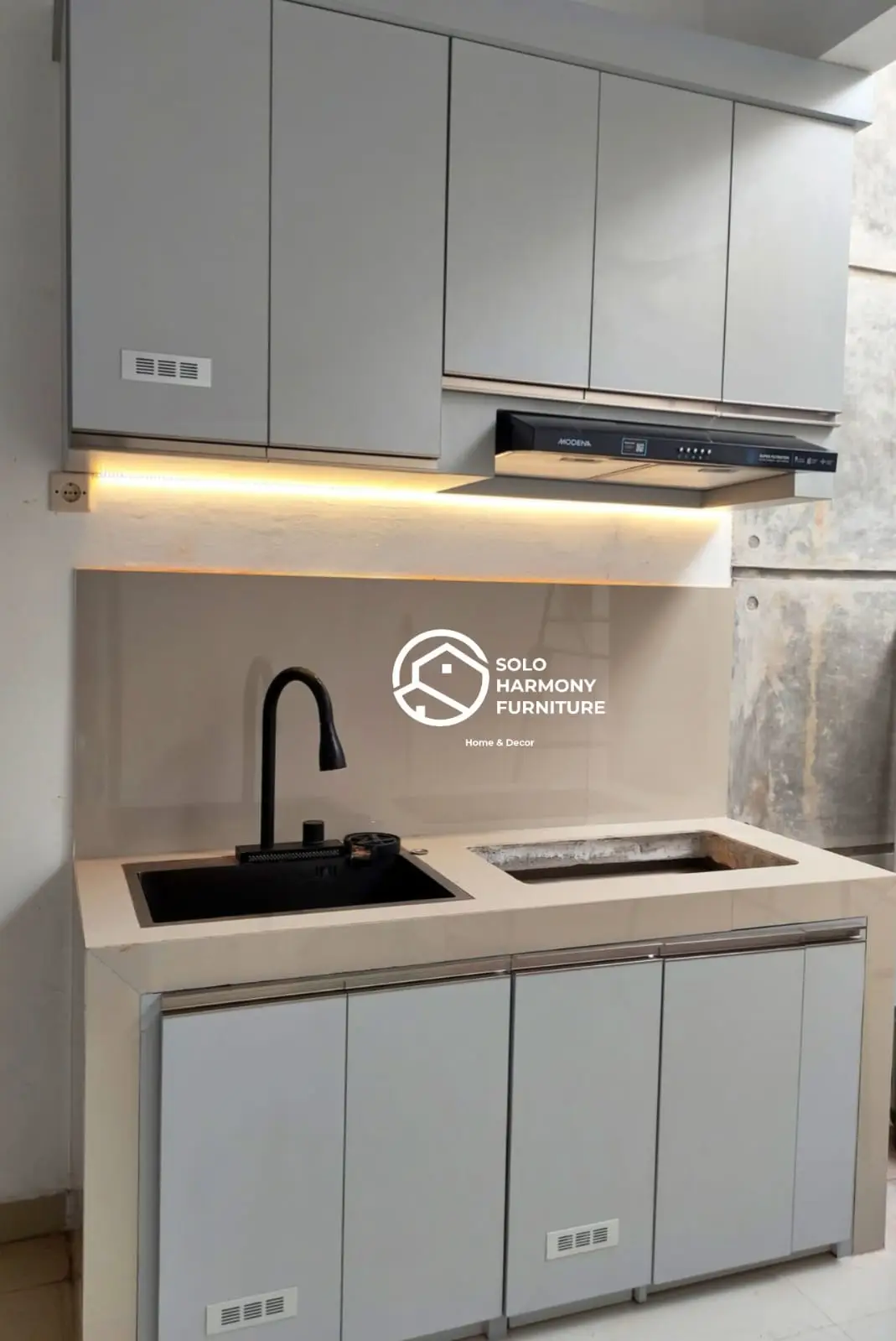 Kitchen Set Kitchenset simple di Boyolali — Solo Harmony Furniture